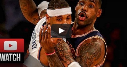 LeBron James heureux d’avoir éteint Melo, « l’un des trois meilleurs attaquants de la ligue »