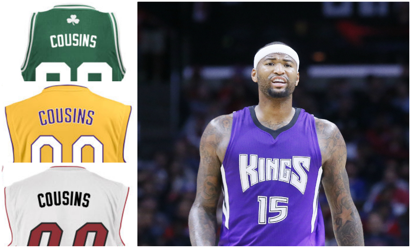 Les 5 trades possibles pour DeMarcus Cousins