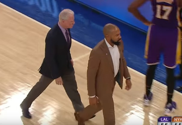 L’action qui a provoqué la colère de Derek Fisher