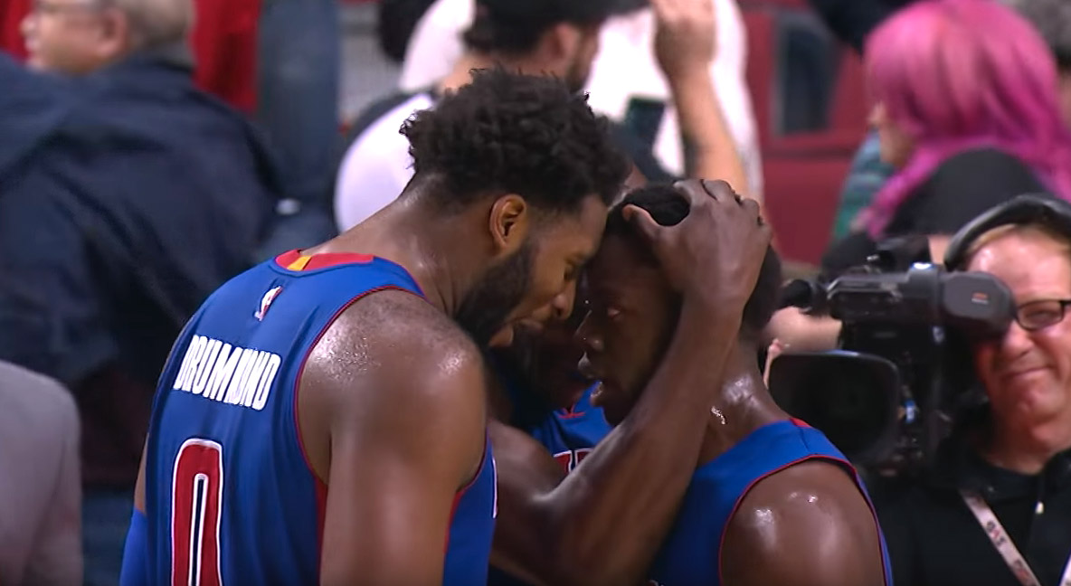 Les Detroit Pistons, la joie après sept ans en enfer