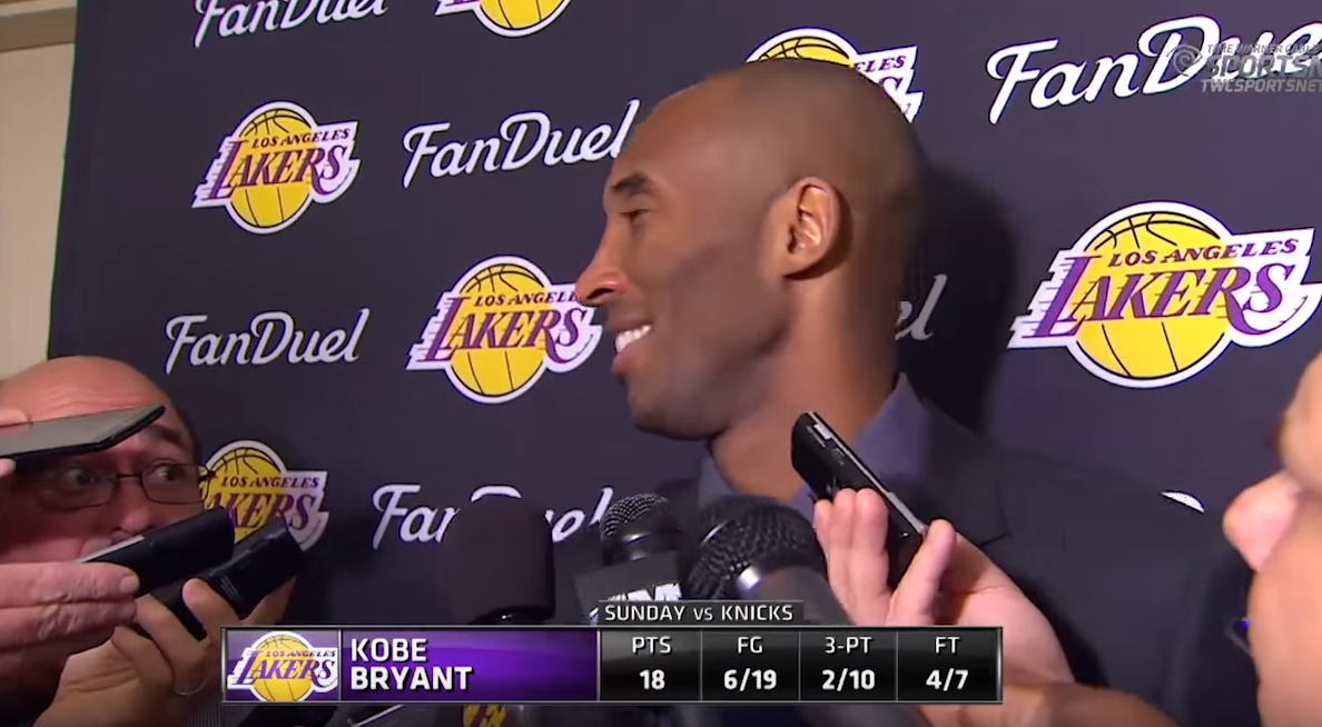 Kobe Bryant tacle le triangle des Knicks