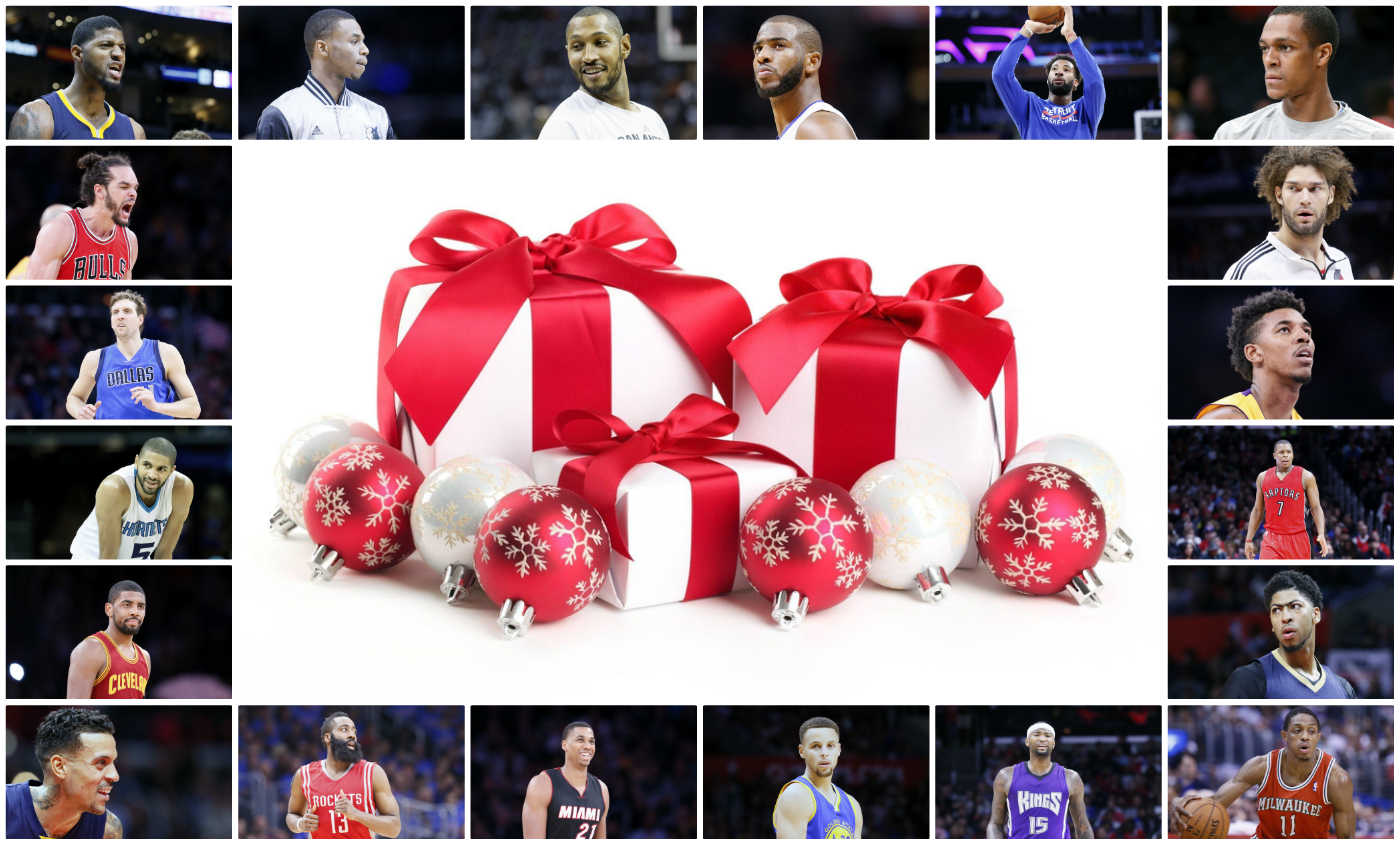 Nos cadeaux de Noël pour les franchises NBA