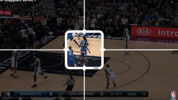 Quand Karl-Anthony Towns défend avec la chaussure d’Andrew Wiggins dans la main…