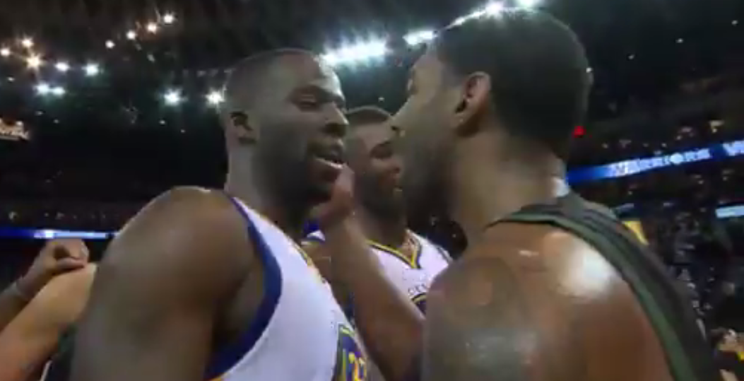 Bouillant : Draymond Green et O.J. Mayo se chauffent en fin de match !