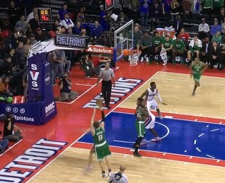 Jonas Jerebko crucifie les Pistons, les Celtics s’imposent à Auburn Hills