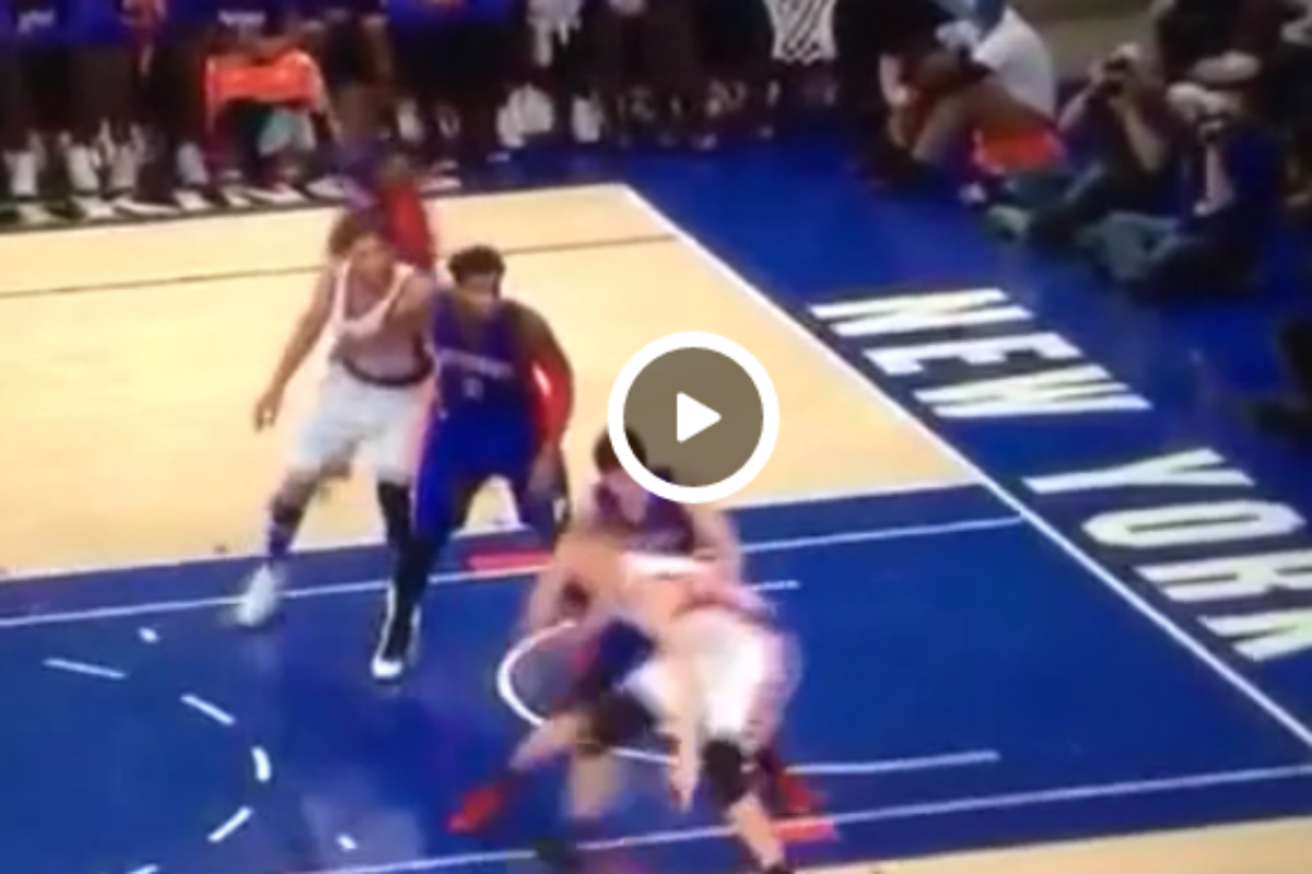 Talent : Kristaps Porzingis place encore un Dream Shake