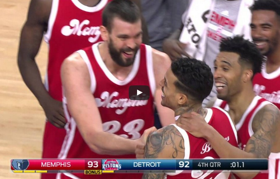 Replay : Matt Barnes assassine les Pistons du milieu de terrain !
