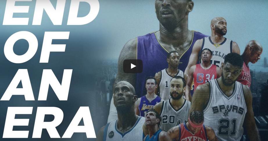 Mix : Kevin Garnett, Allen Iverson, Kobe Bryant… la fin d’une époque