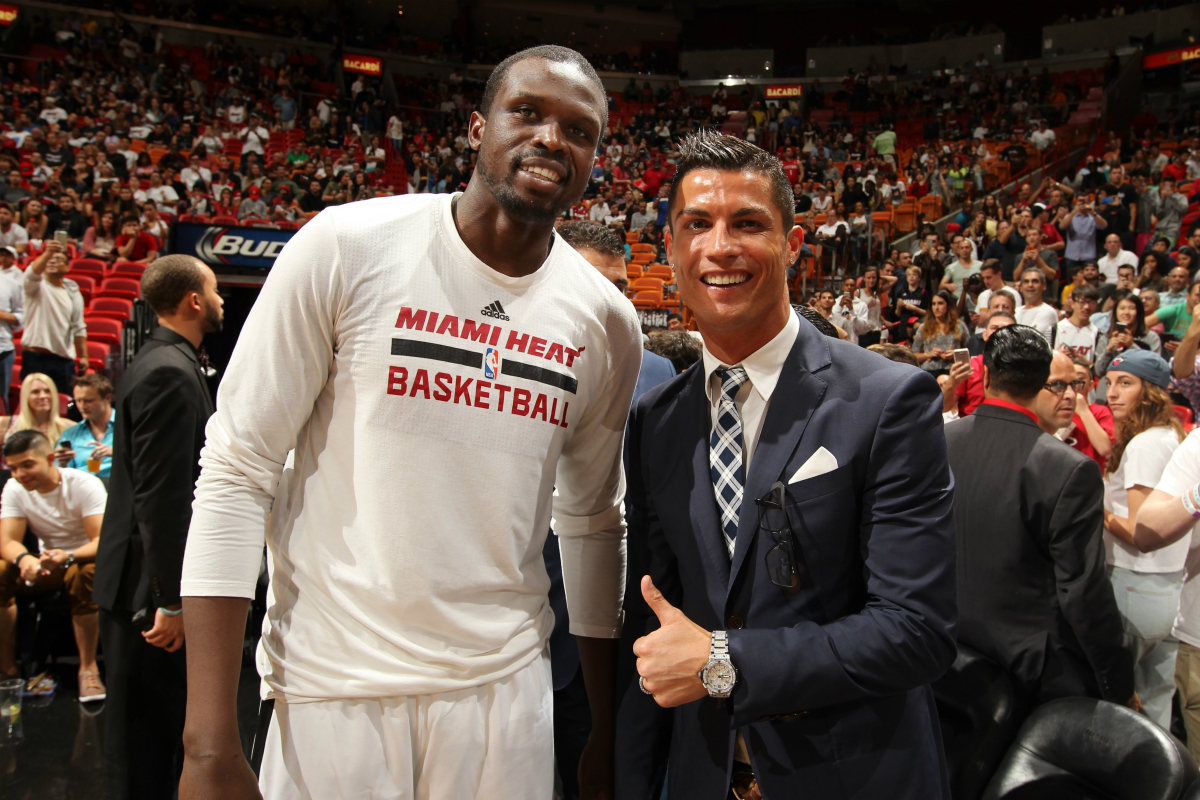 Cristiano Ronaldo fan du Miami Heat ?