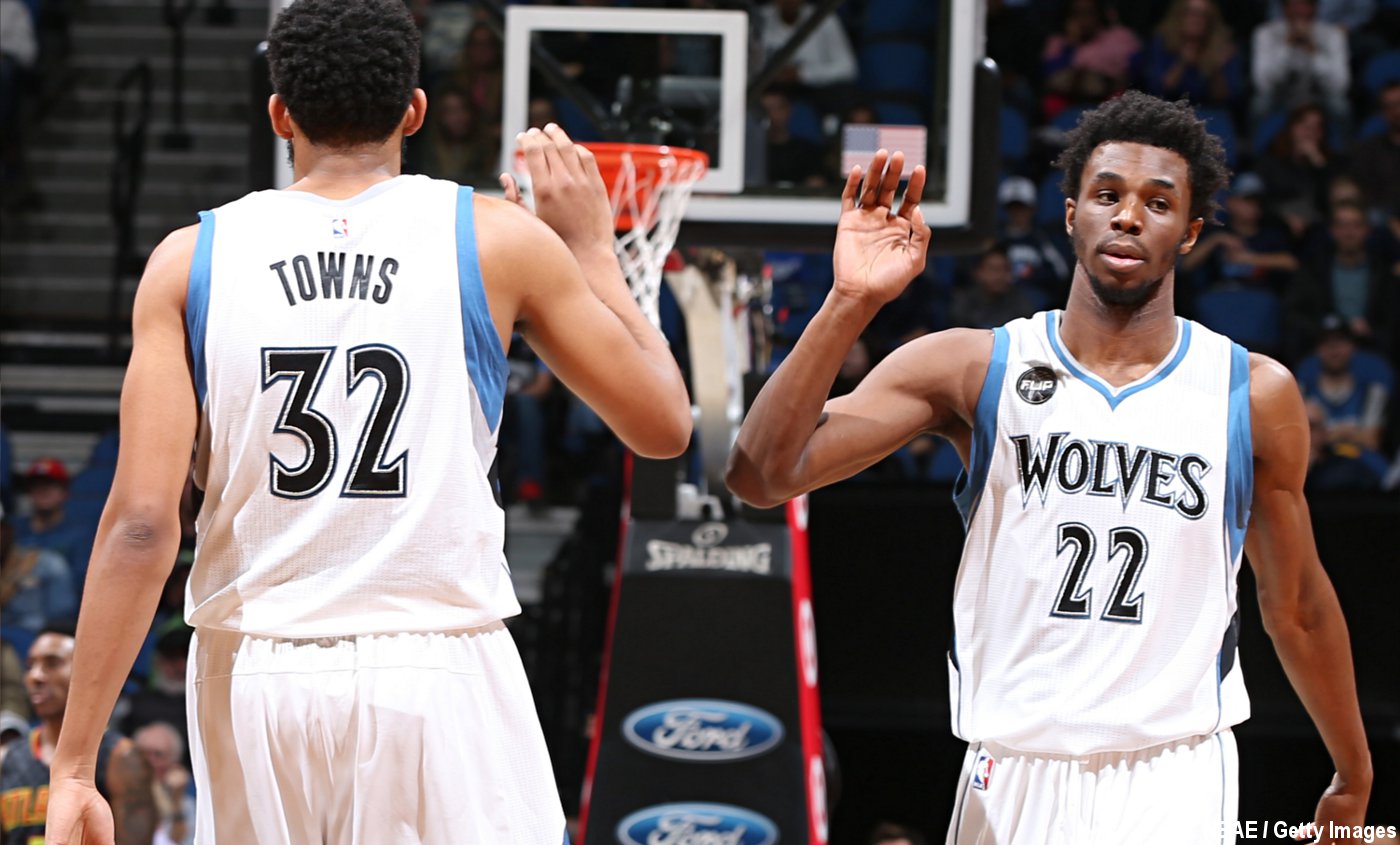 Karl-Anthony Towns, son aveu et son hommage à Andrew Wiggins
