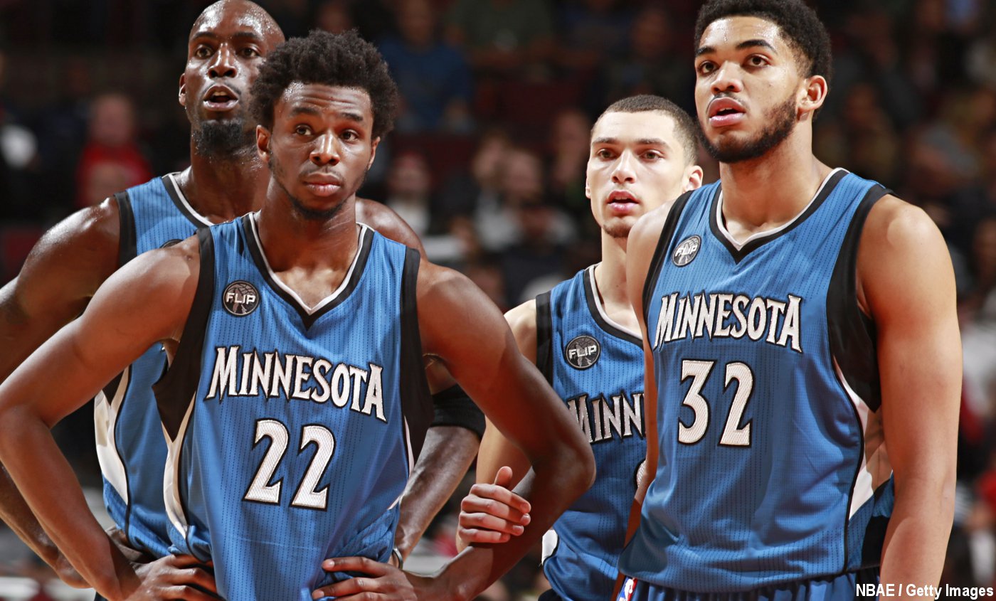 NBA2K17 : Les Minnesota Timberwolves dans le Top 5 des meilleures équipes ?