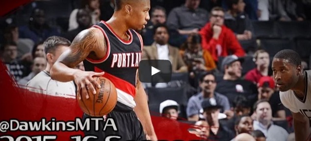 Perf : Damian Lillard, bourreau des Nets (33 pts, 10 pds)