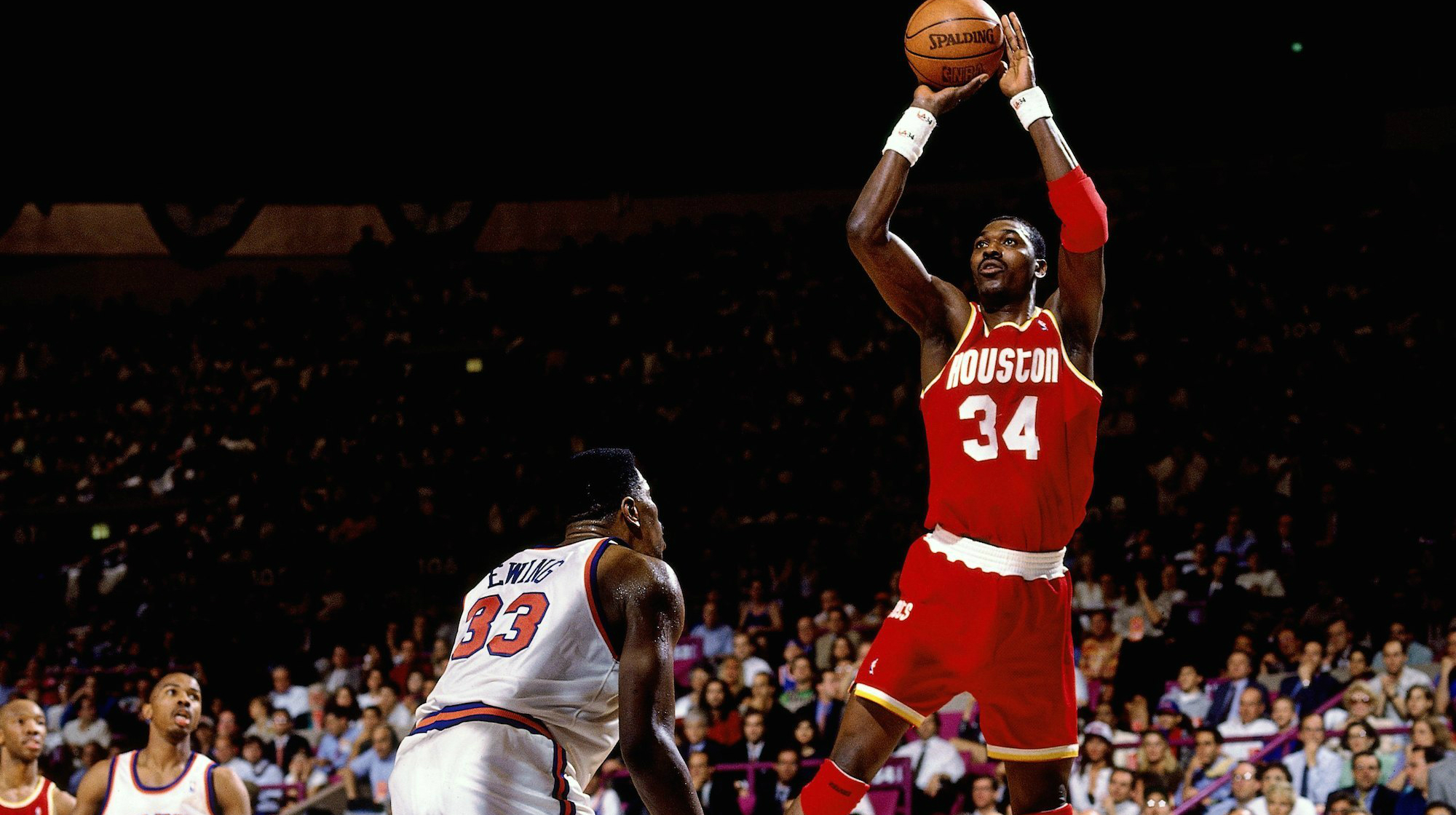 Hakeem Olajuwon croit encore aux big men en NBA