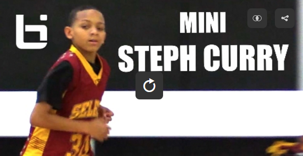 On a trouvé le mini Stephen Curry !