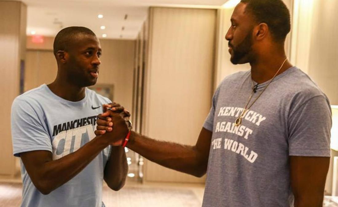 Patrick Patterson traîne avec les stars du foot anglais