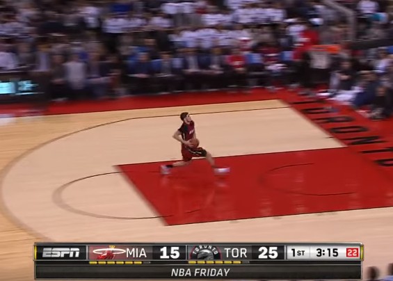 Fail : Tyler Johnson manque un dunk tout fait