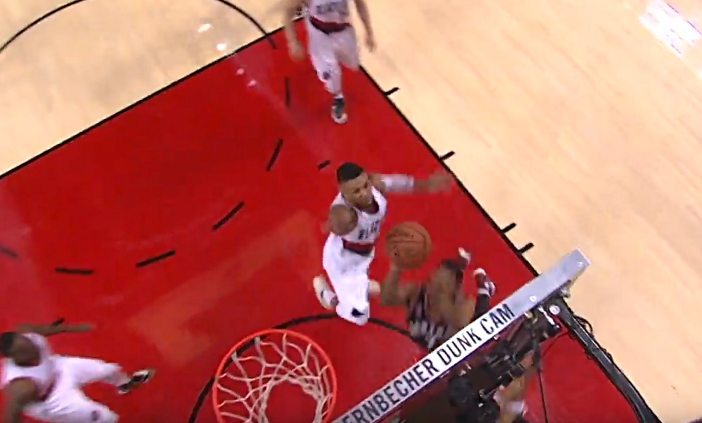 Damian Lillard bâche Kyle Lowry !