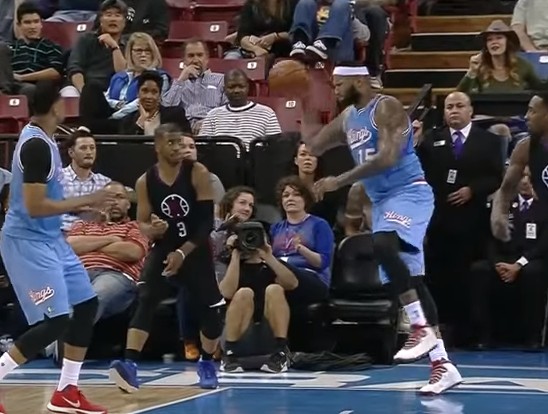 Quand DeMarcus Cousins balance la gonfle dans la tête de Chris Paul…