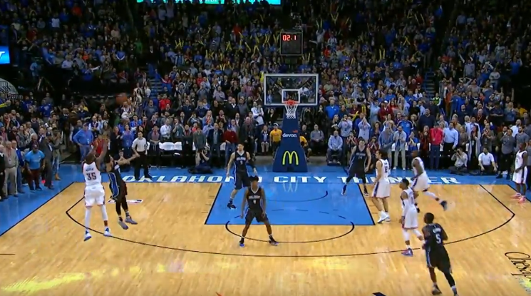 NBA Top 10 : Le panier dingue de Kevin Durant pour la gagne