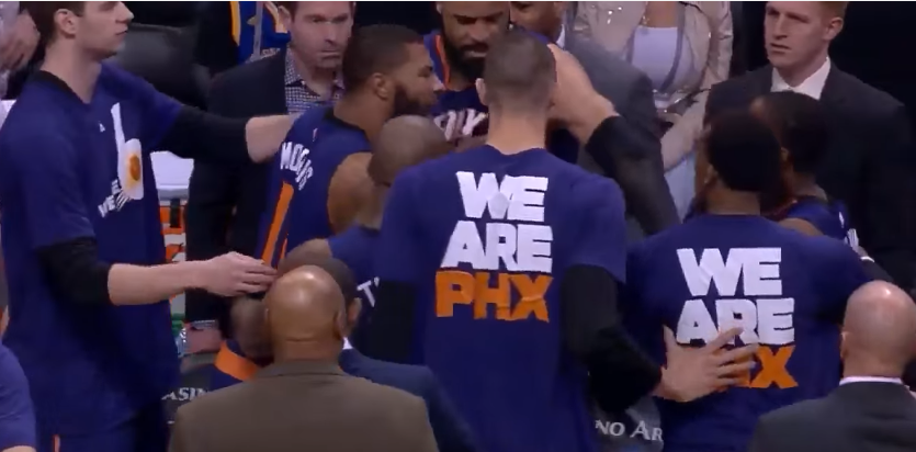 Markieff Morris et Archie Goodwin se sont battus en plein temps mort…
