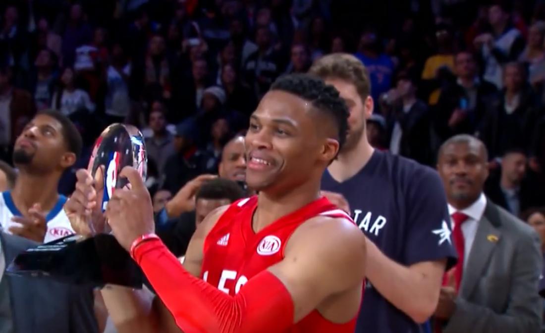 Russell Westbrook en back-to-back MVP, l’Ouest remporte le All-Star Game !