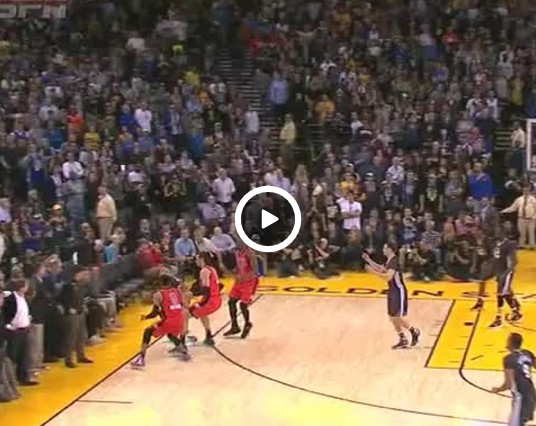 Insolent : Stephen Curry offre un caviar improbable à Iguodala