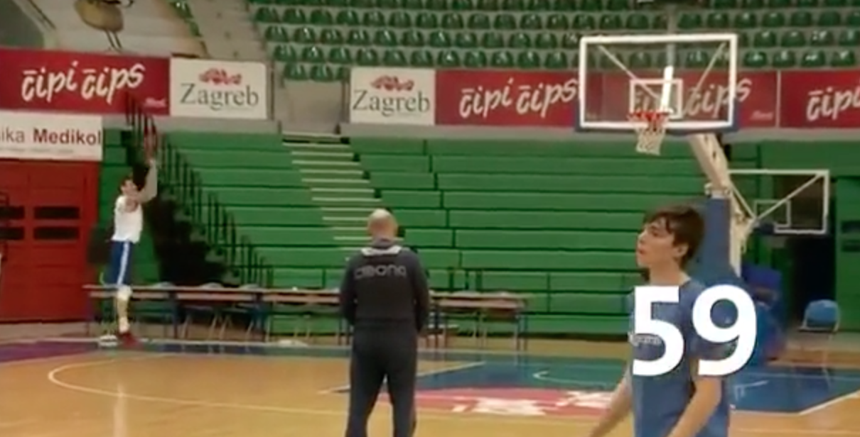 WTF : Un joueur croate rentre 61 tirs à 3 points… d’affilée !