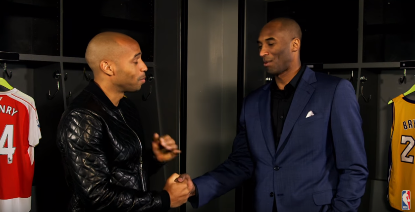 Quand Thierry Henry rencontre Kobe Bryant