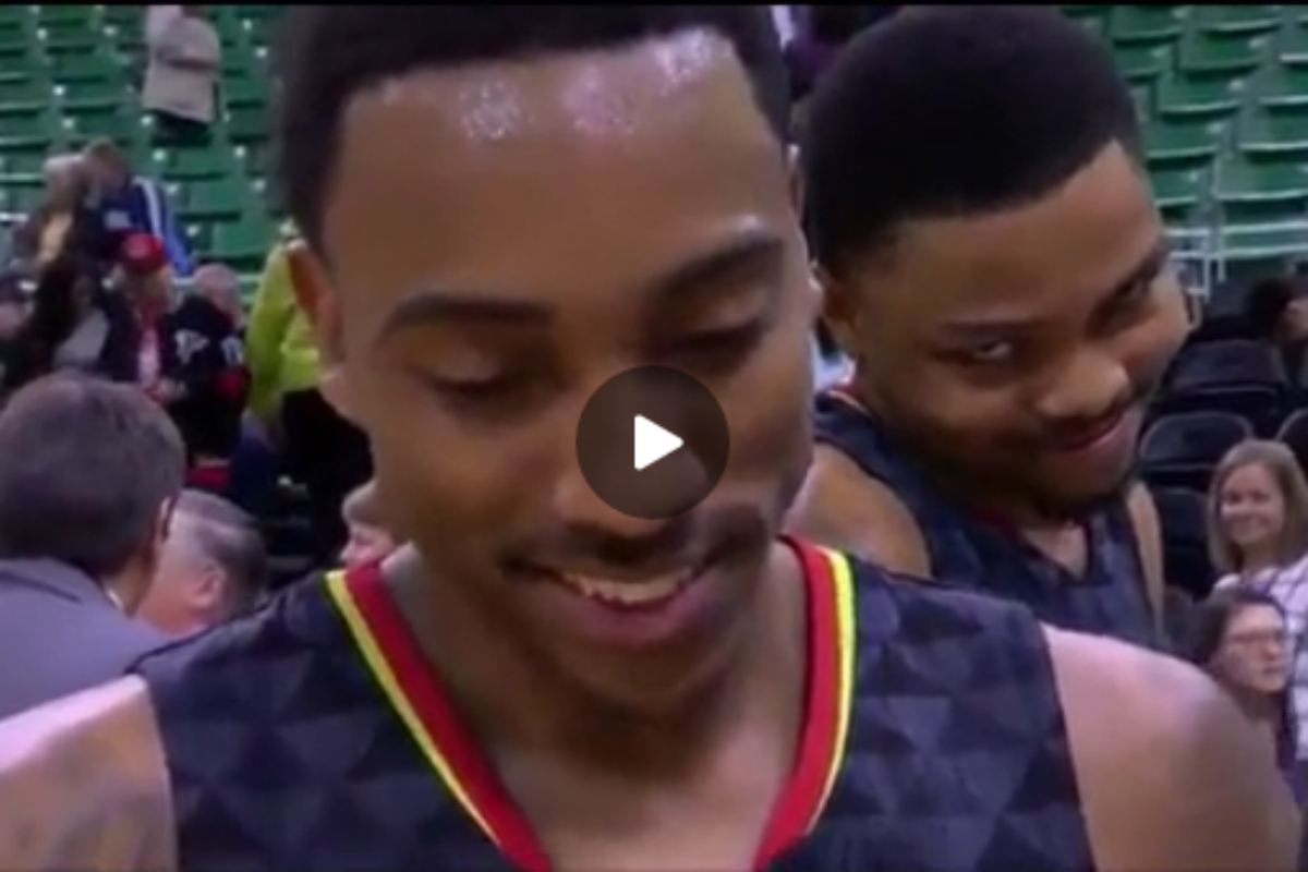 Kent Bazemore et son regard flippant