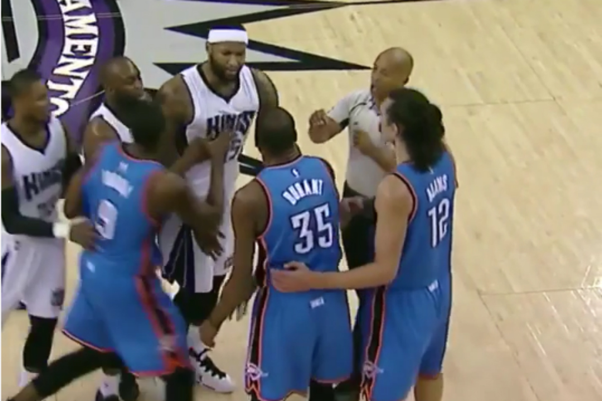 Embrouille : Kevin Durant vs DeMarcus Cousins