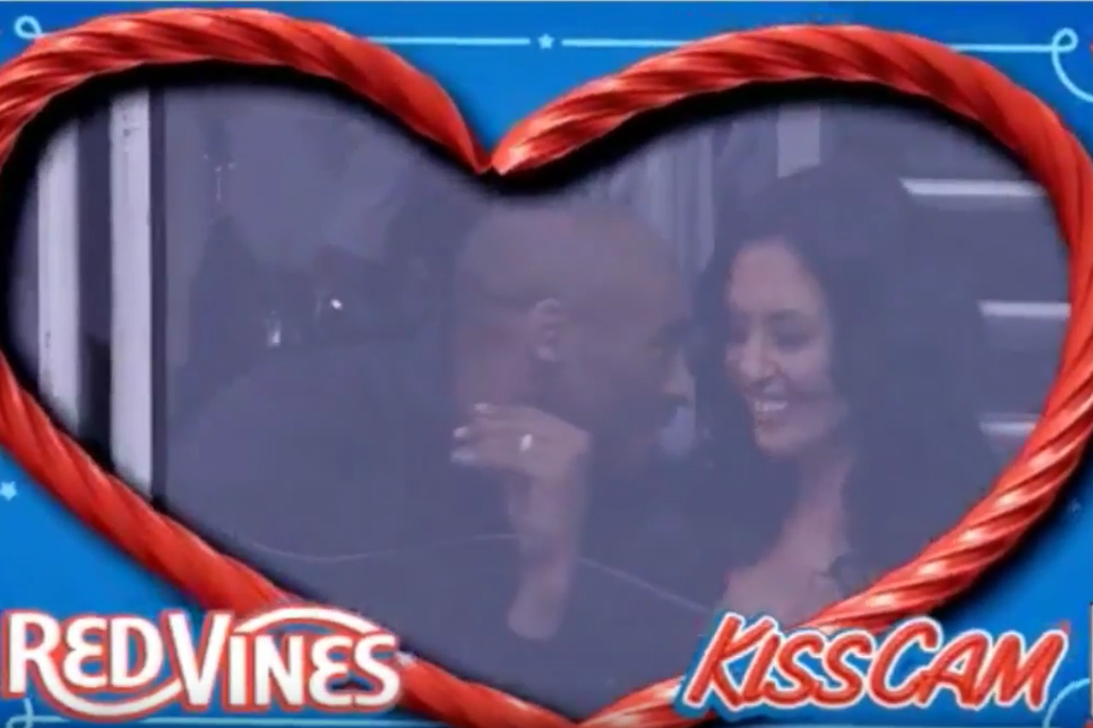 Quand Kobe Bryant passe à la Kiss Cam