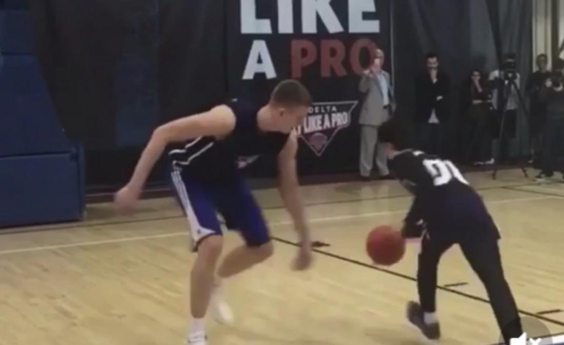 Kristaps Porzingis humilié par un gosse !