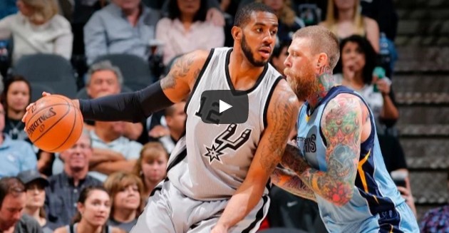 Perf : Comment LaMarcus Aldridge a dompté les Grizzlies