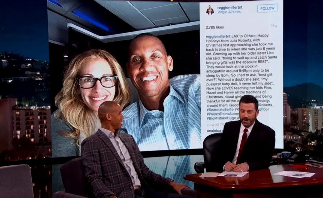 Reggie Miller a fait une boulette avec Julia Roberts