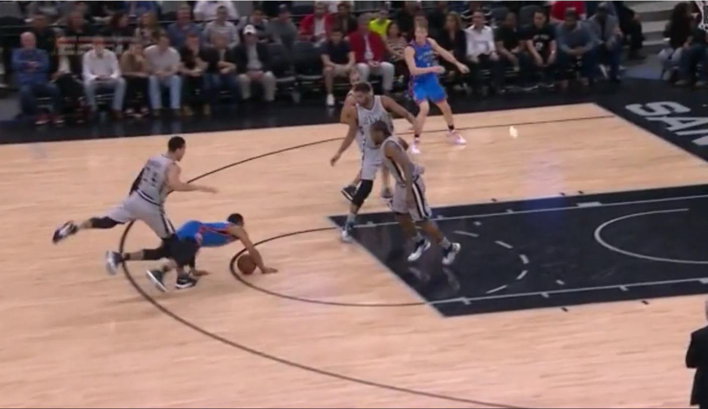 L’énorme flop de Russell Westbrook