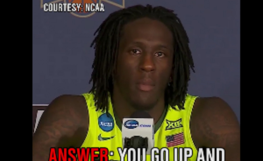 La réponse parfaite d’un joueur NCAA à une question débile