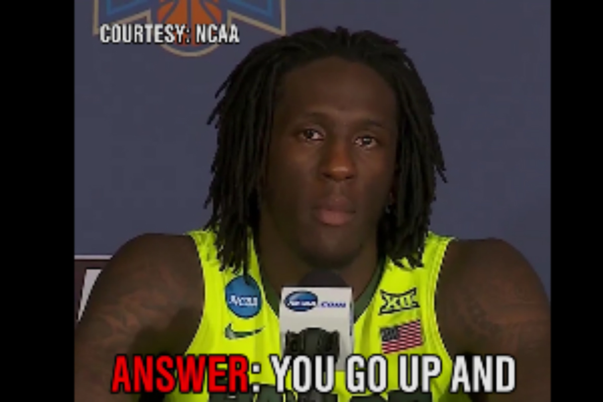 La réponse parfaite d’un joueur NCAA à une question débile