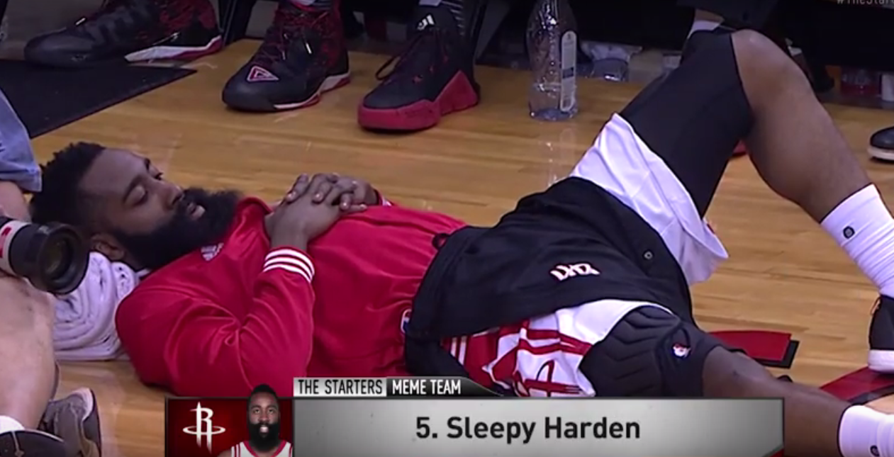 Le bêtisier de la semaine : Harden tape une sieste, Drake fait des siennes !