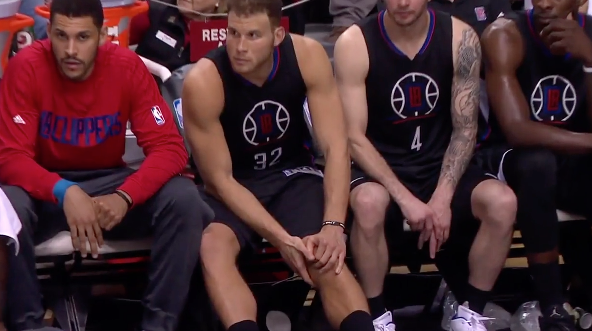 Blake Griffin, les images de sa blessure