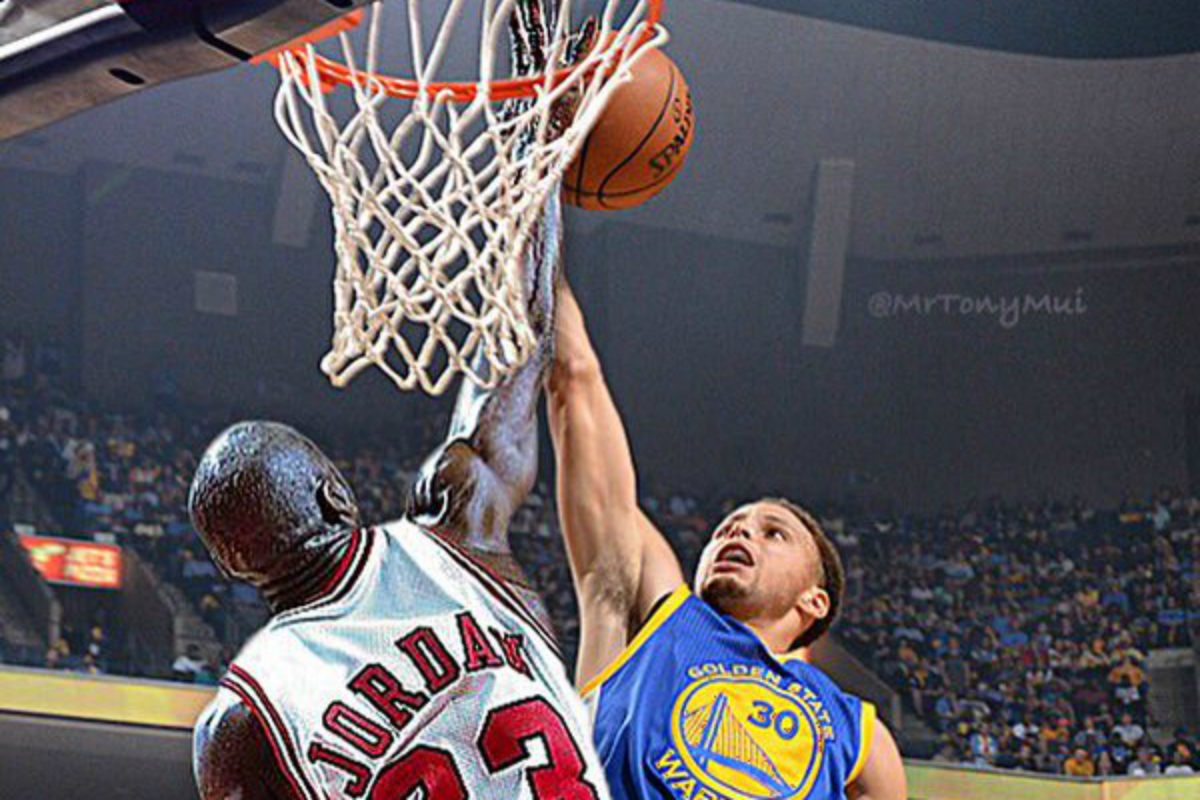 Quand Michael Jordan contre Stephen Curry