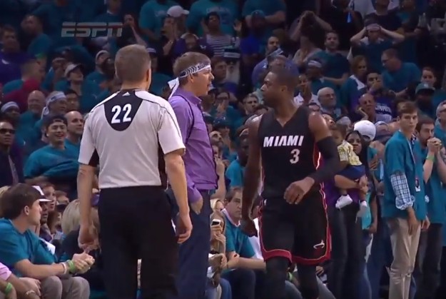 Trashtalking : Quand un fan des Hornets s’en prend à Dwyane Wade