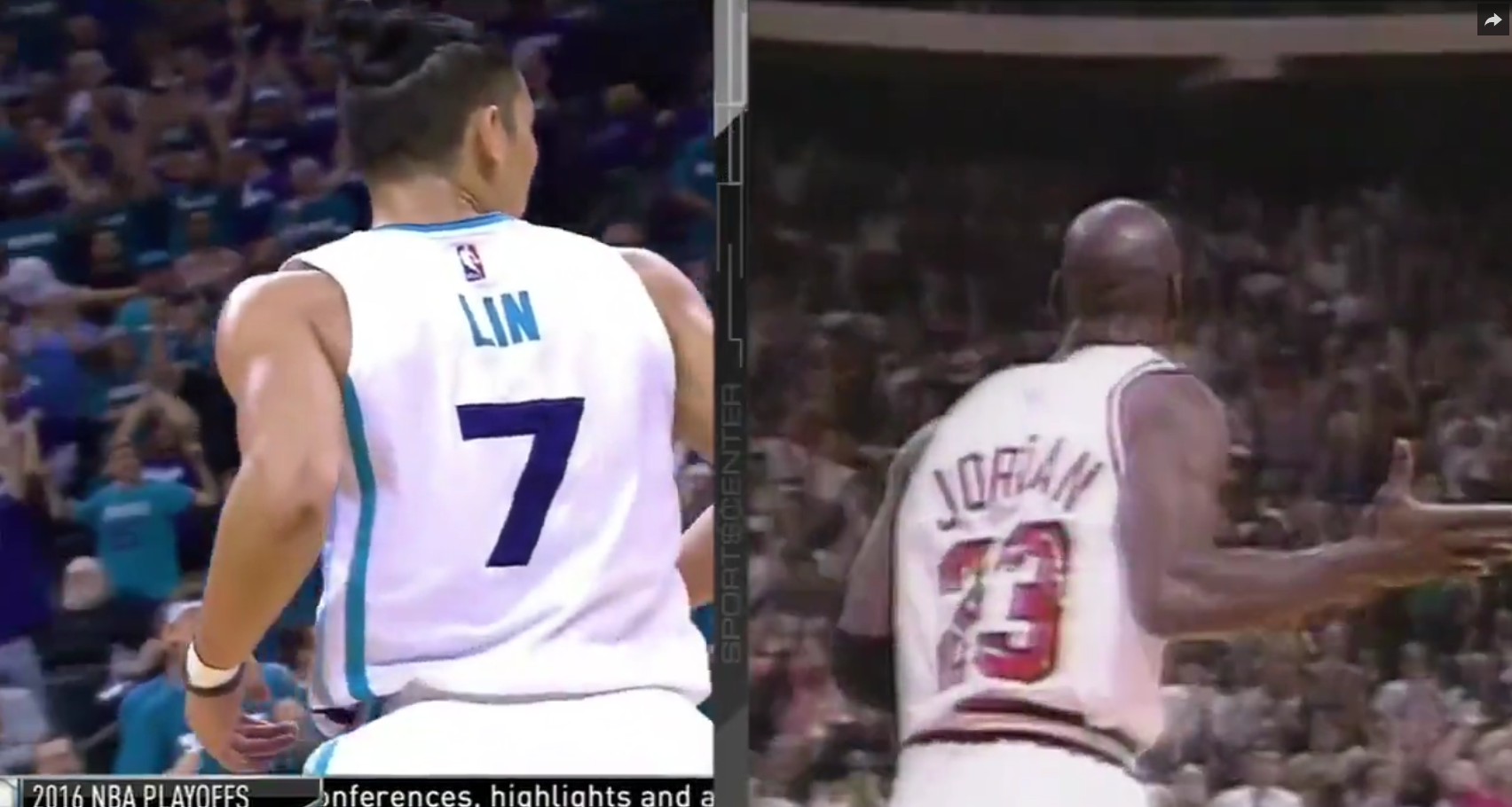 Quand Jeremy Lin se prend pour Michael Jordan