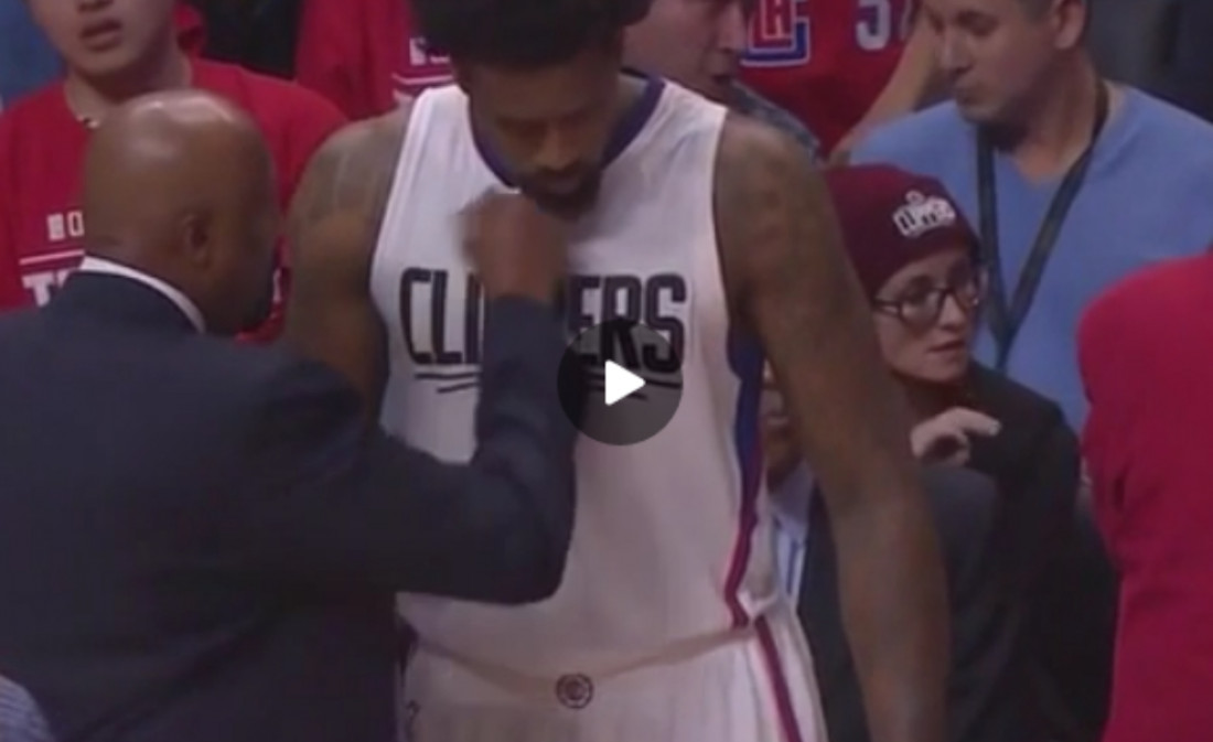 Mike Woodson réveille DeAndre Jordan… avec un crochet !