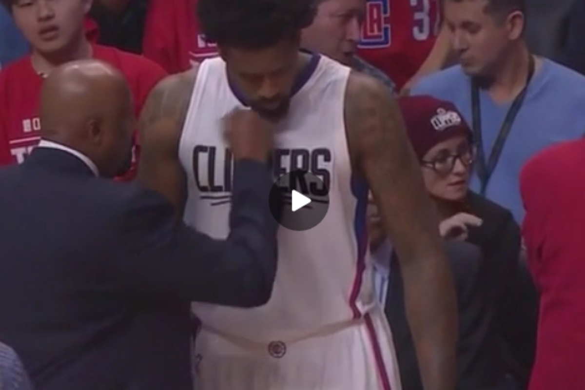 Mike Woodson réveille DeAndre Jordan… avec un crochet !