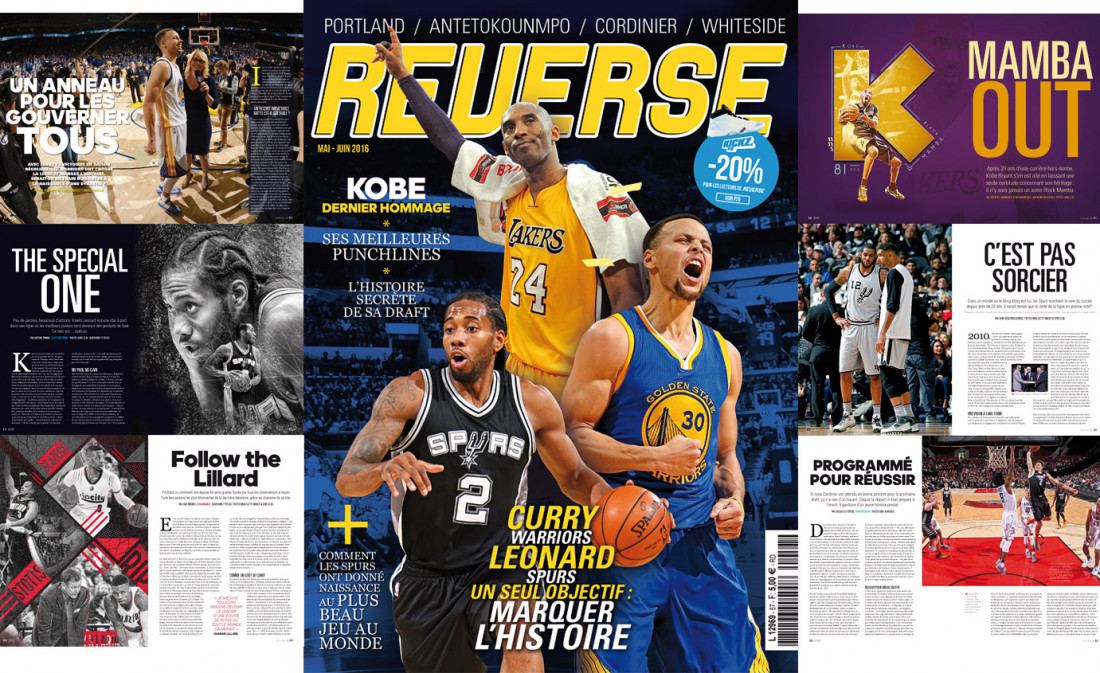 Curry, Kawhi et Kobe sont tous dans le nouveau REVERSE !