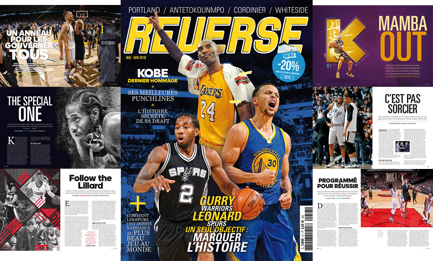 Curry, Kawhi et Kobe sont tous dans le nouveau REVERSE !