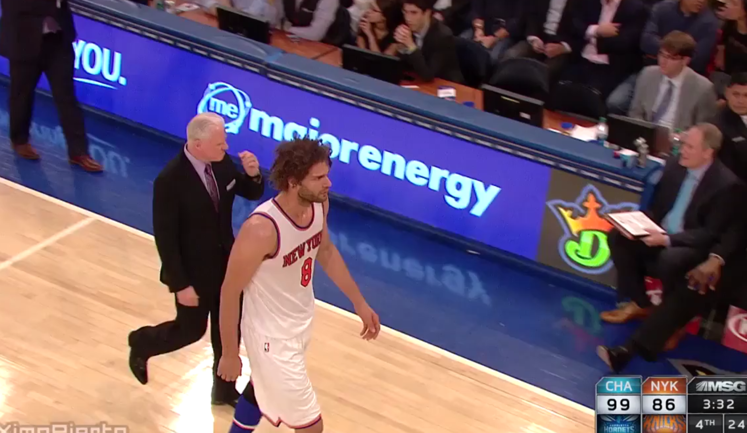 Furax, Robin Lopez se fait éjecter