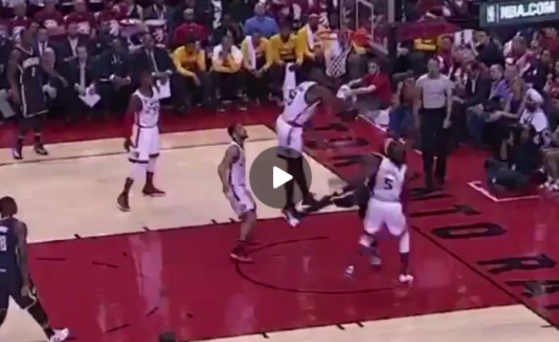 Bismack Biyombo lâche un énorme contre sur Ty Lawson