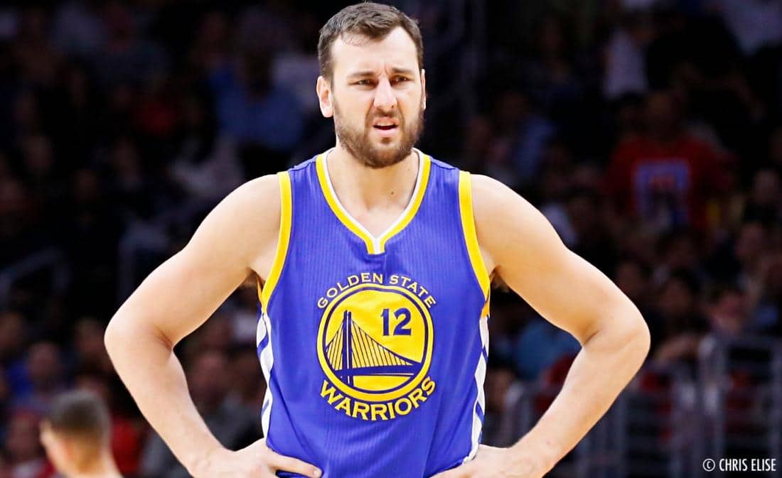 Andrew Bogut ovationné par l’Oracle Arena