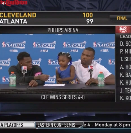 La fille de Paul Millsap n’aime pas trop Dennis Schröder…